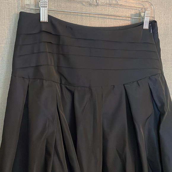 FLO ATELIER Black Taffeta Skirt - Picture 5 of 12